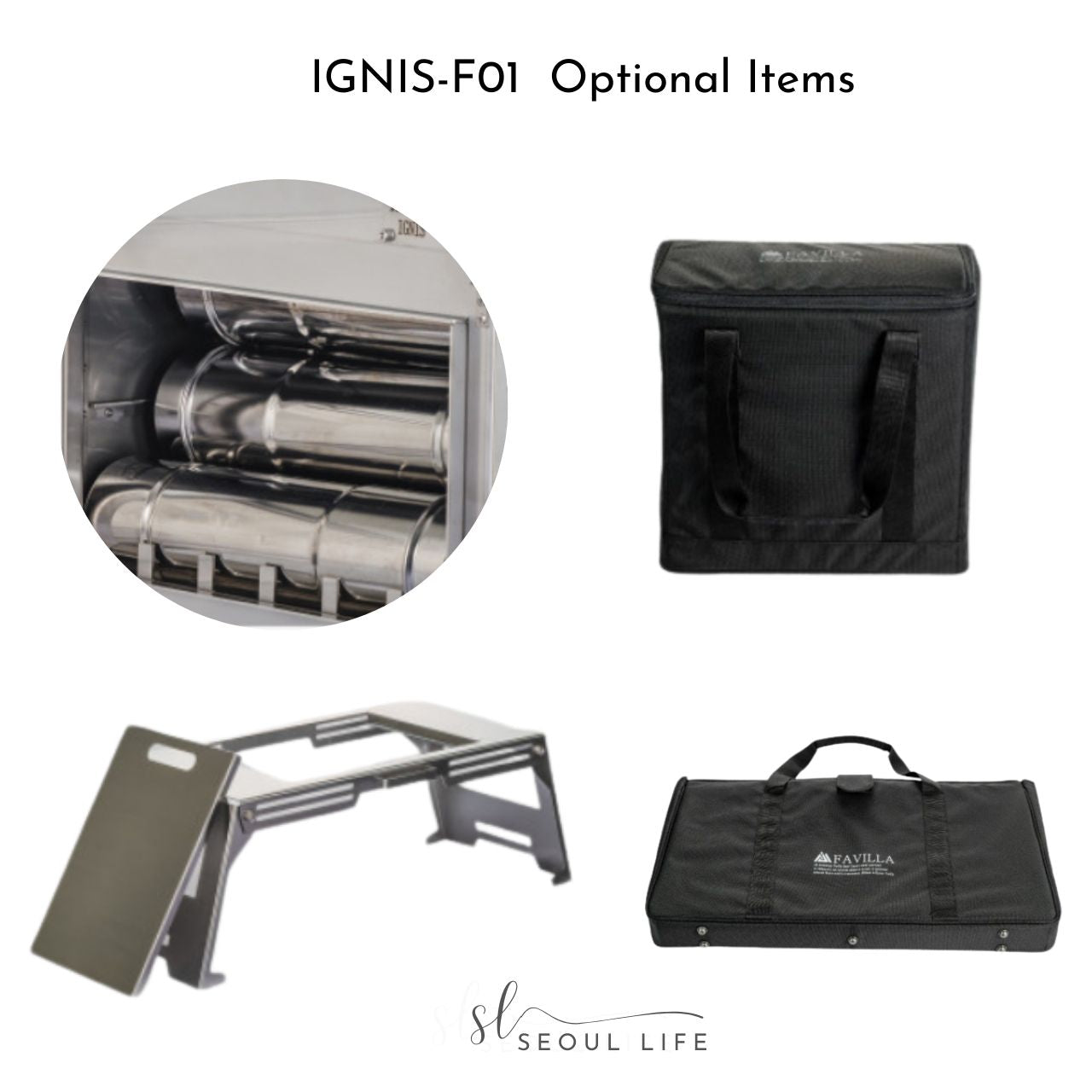 [FAVILLA] Camping Woodstove IGNIS-F01