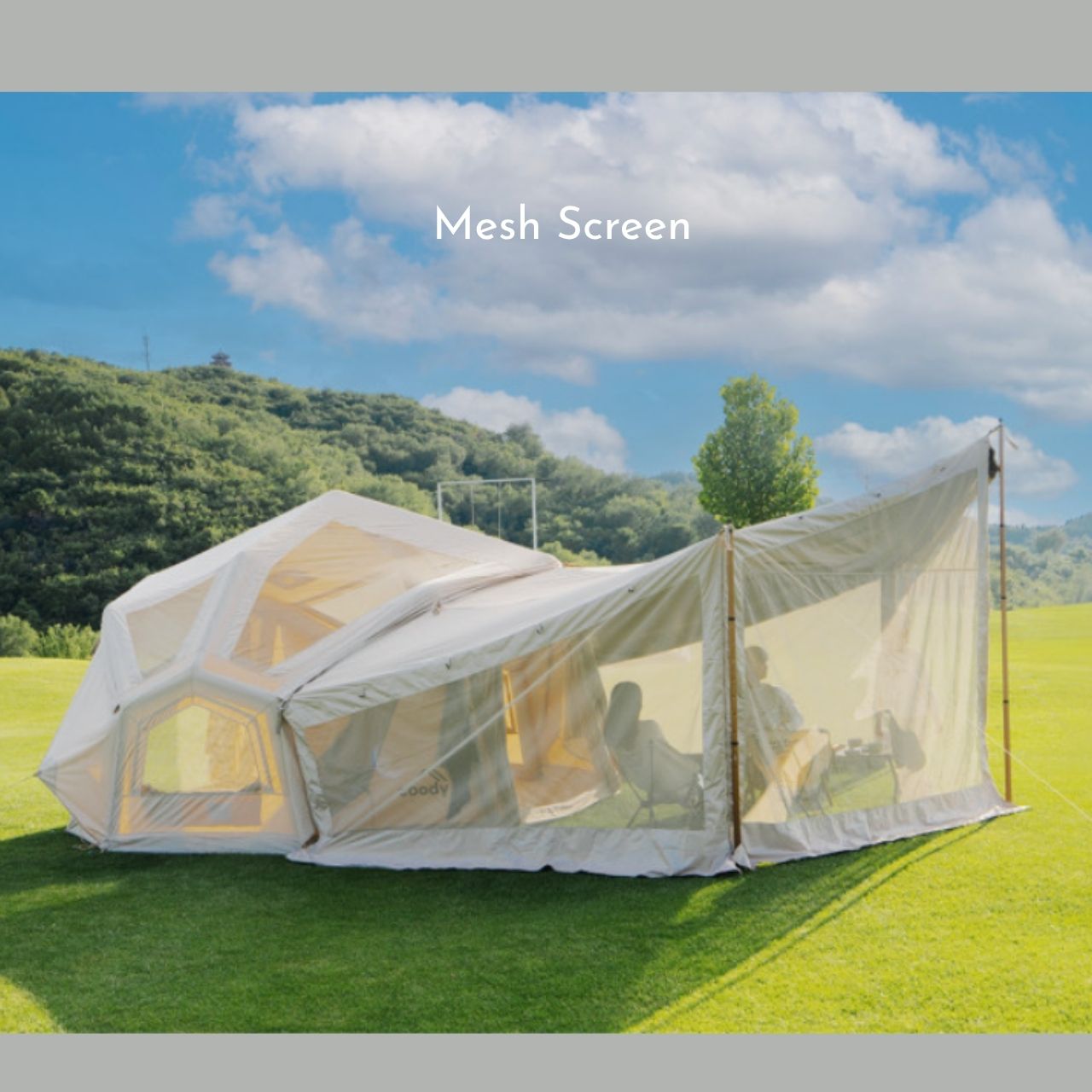 [Coody] Bestona Air Tent, Family Tent with Tarp