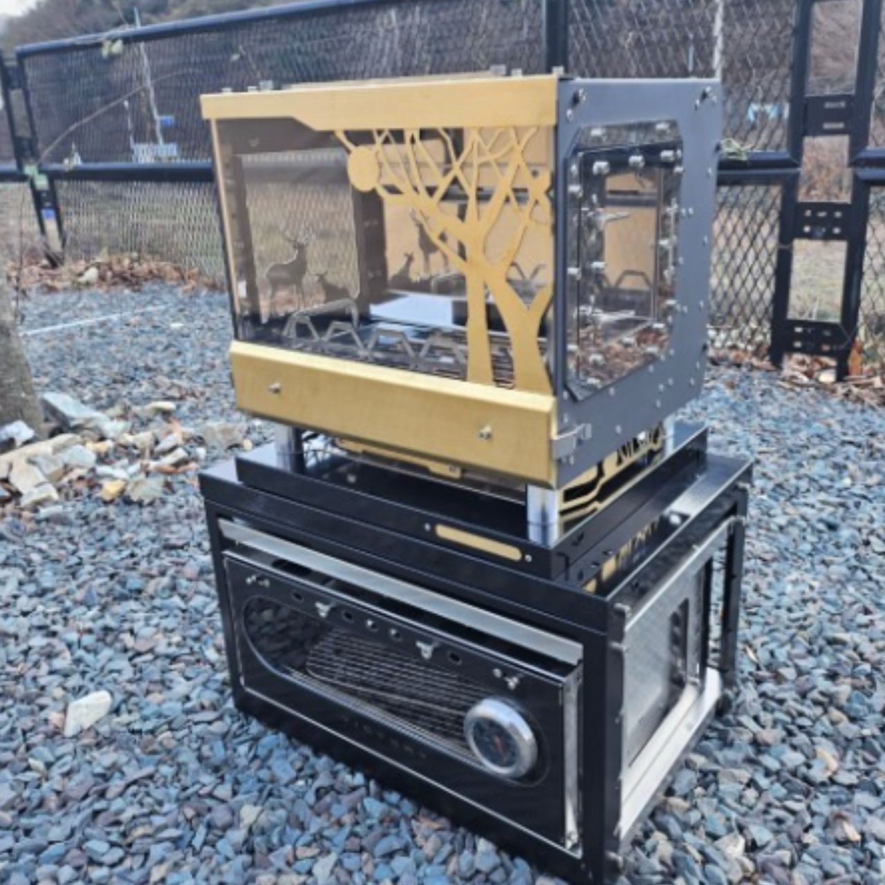 [Victory Camp] Giving Tree Square Camping Wood Stove