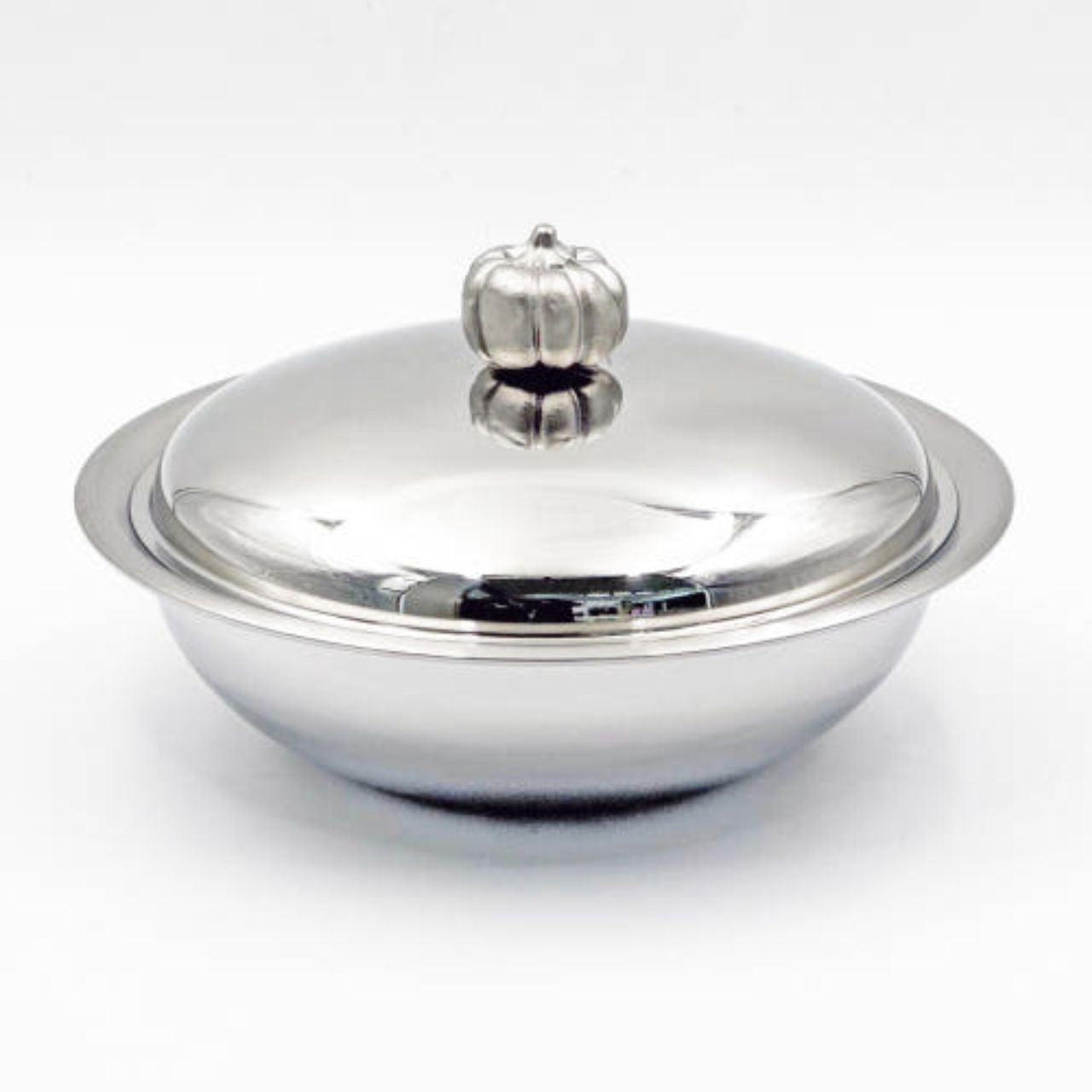 [finnilo] 316ti Stainless Stew Pot with Roaster Pan (Pumpkin)