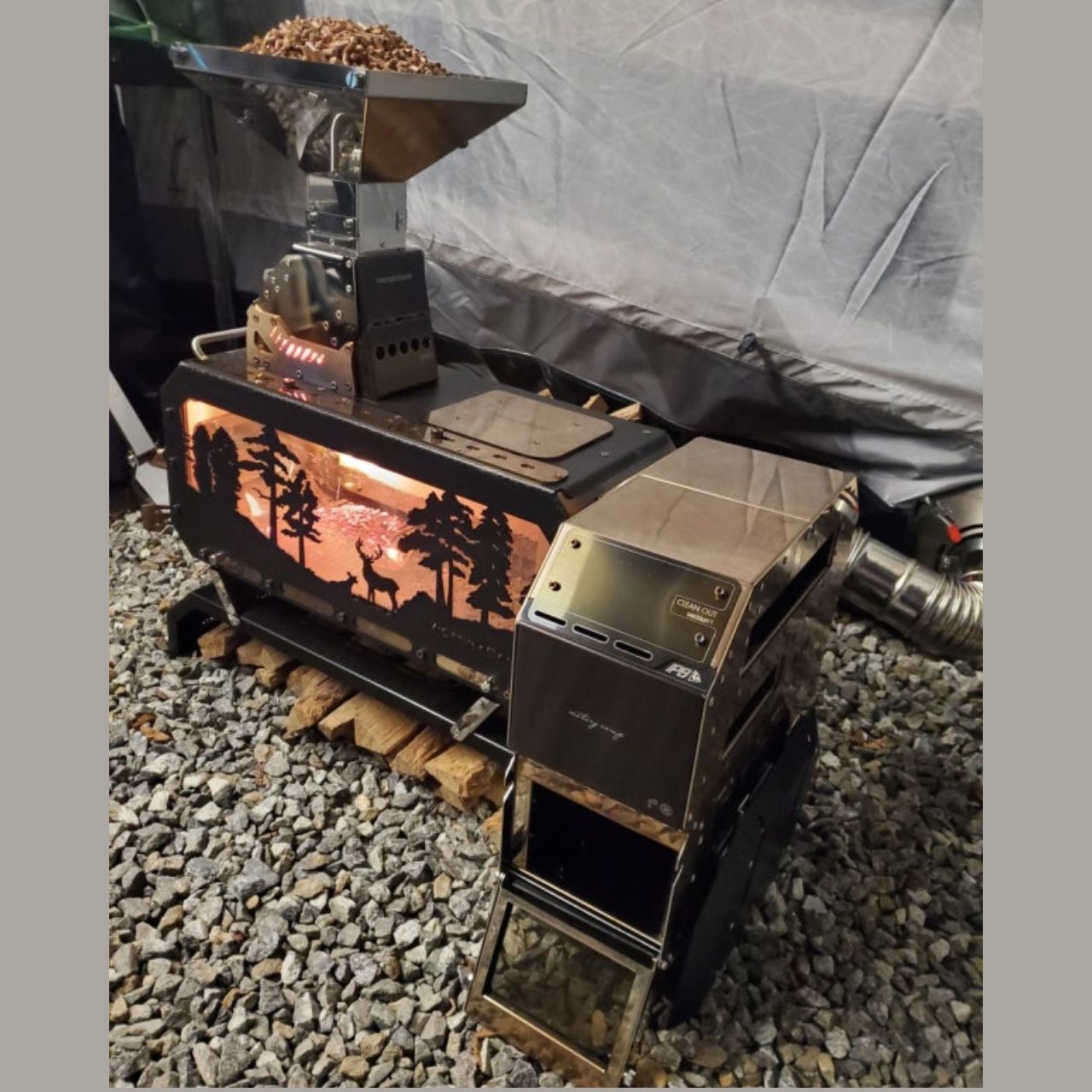 [Victory] Big DD Final Outdoor Camping Wood Stove