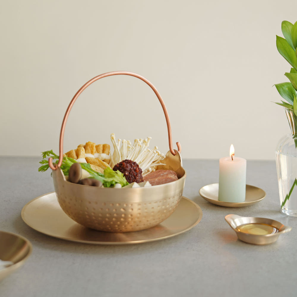 [Notdam] Handle Shabu-Shabu Brass Pot