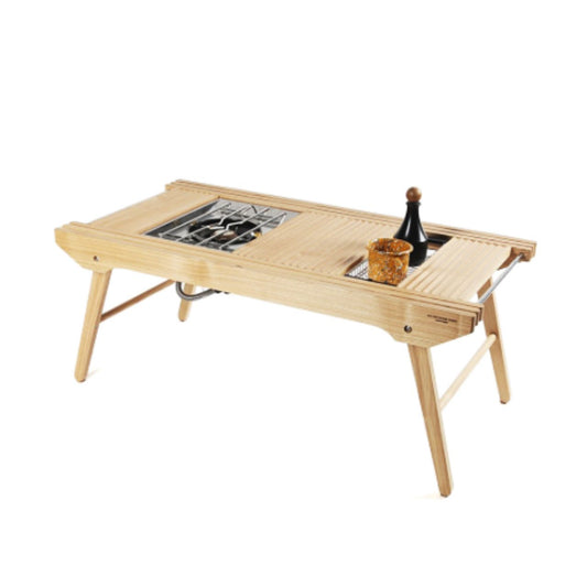[Machen] Versatile Modular Wooden Camping Living Table