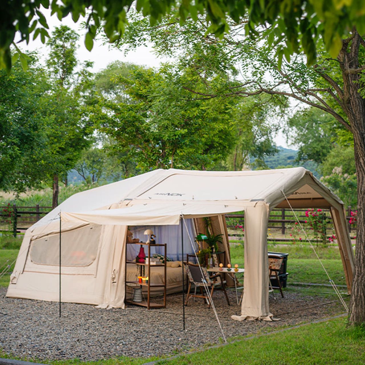 [Airnok] 8.0T Alpha Cube Lightweight Air Tent, Shelter