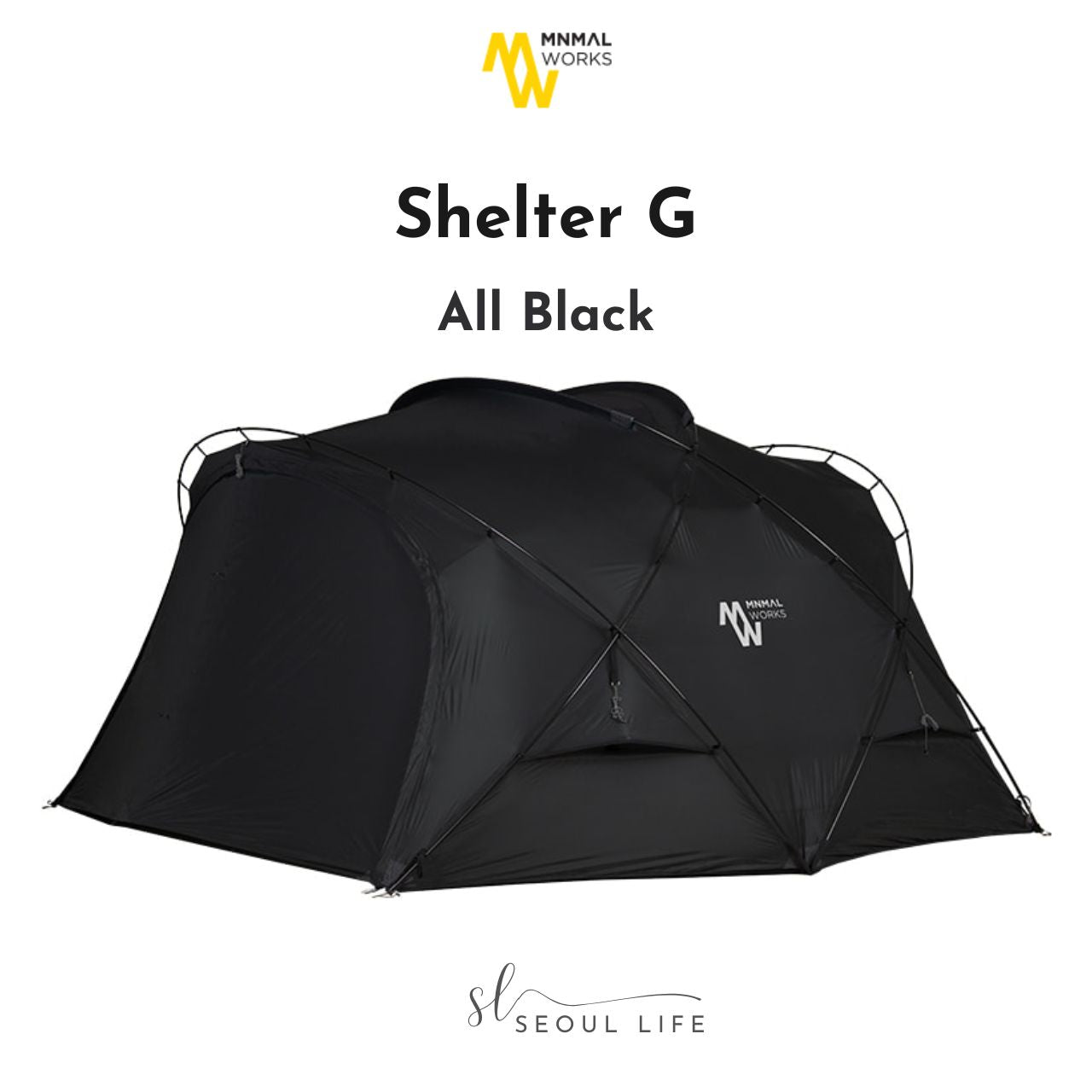 [Minimal Works] Shelter G All Black 2025 New Version