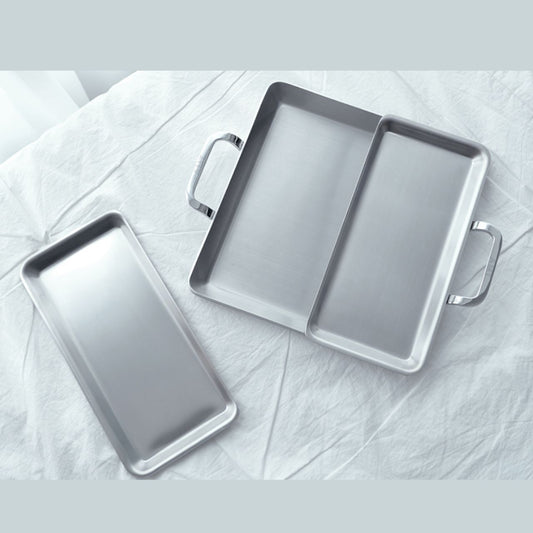 [AMT] 316Ti Stainless Steel 5-Ply Stealth Roast Pan & Modular Tray Set