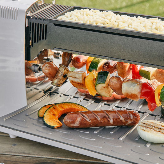 [Braten] BBQ Grill, Foldable Gas Grill Set