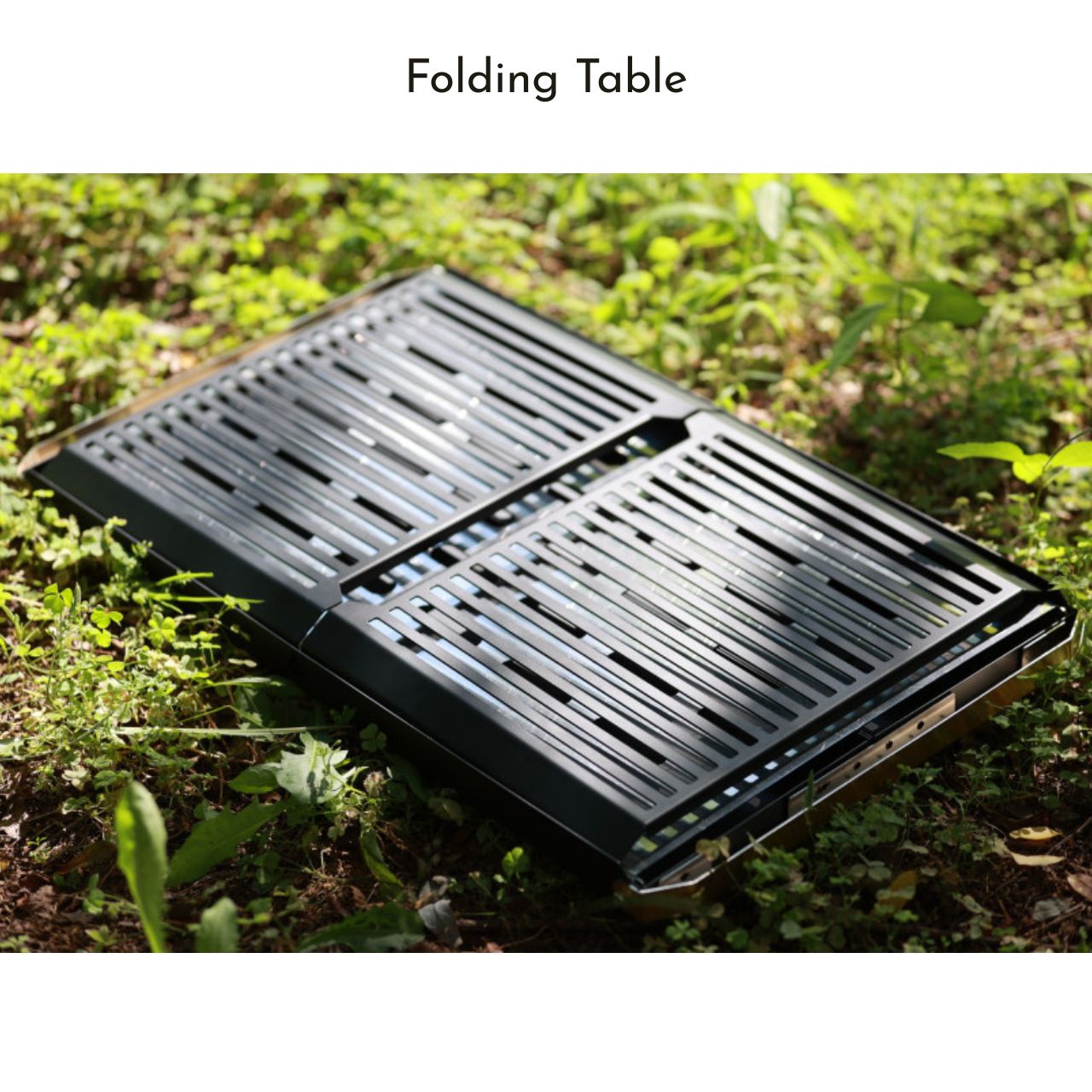 [VictoryCamp] Folding Camping Side Table, Wood Stove Stand