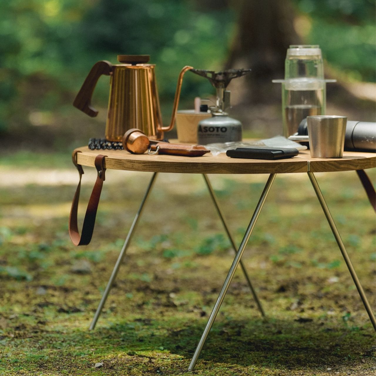 [Prolog] Tote Round Folding Camping Table