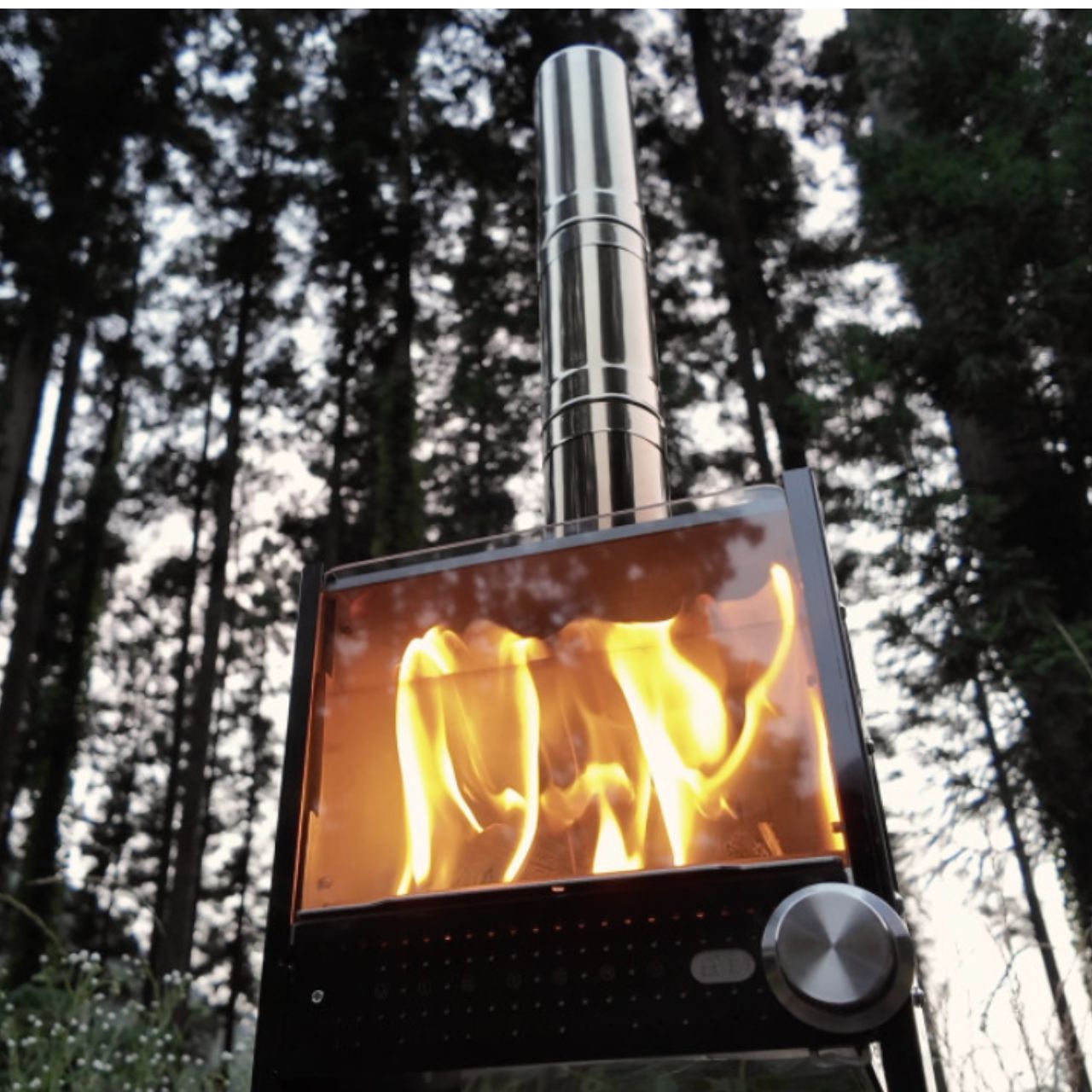 [Victory] Mona Outdoor 2-way Wood Stove w/ cooking space