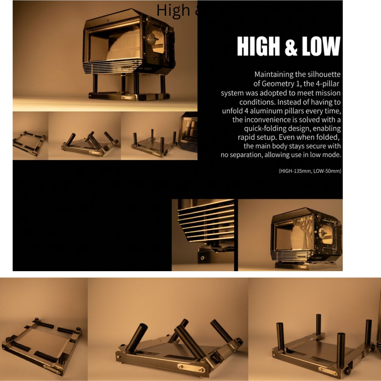 [Victory Camp] G.TREE-LEGACY Camping Wood Stove, Limited Edition
