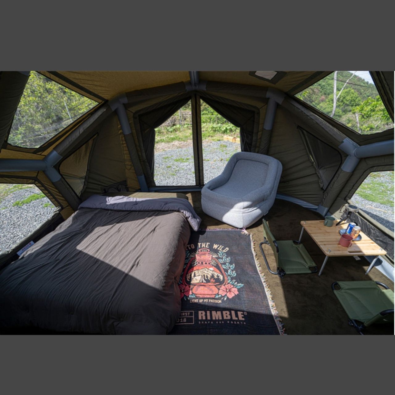 [Coody] Bestona Air Tent, Family Tent with Tarp