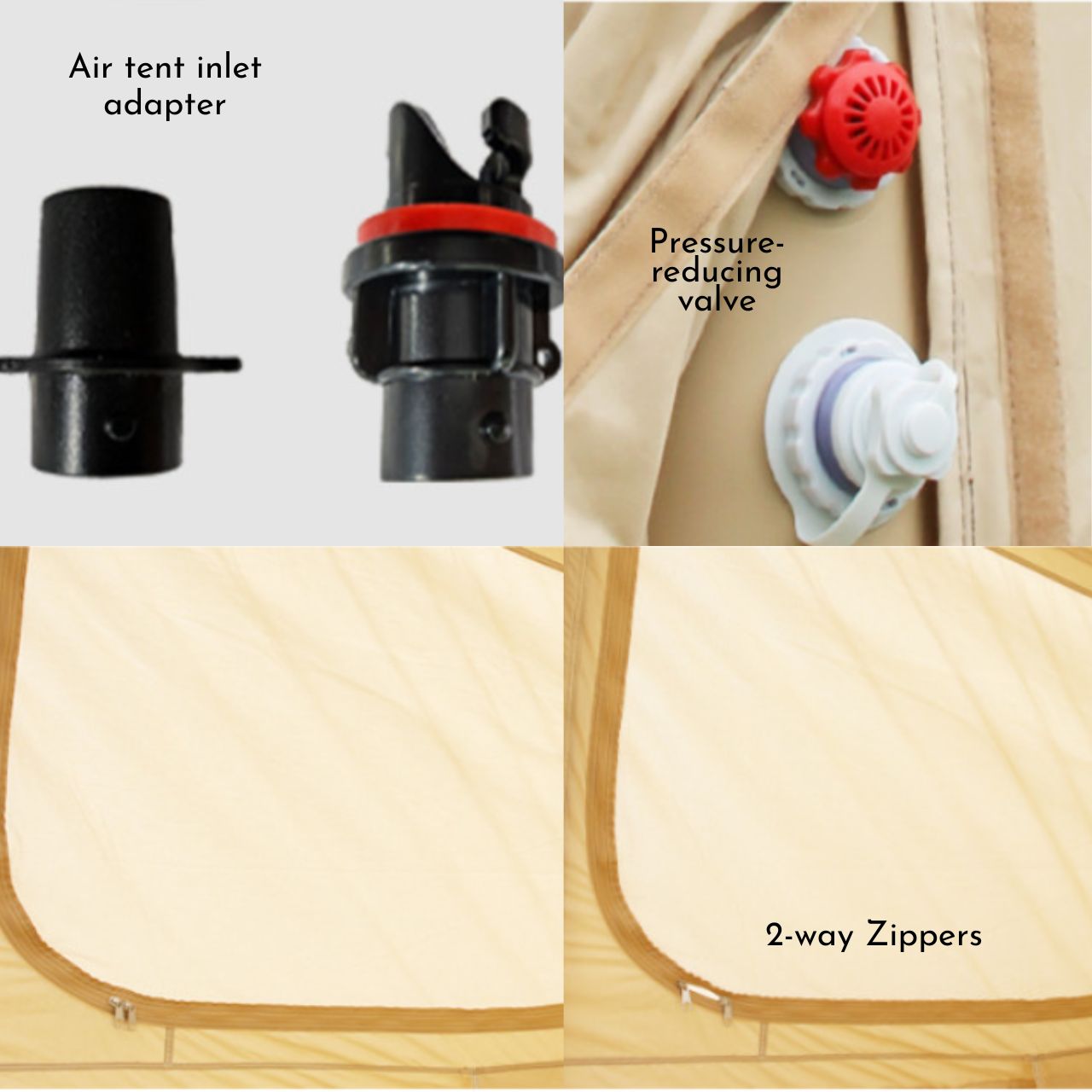 [Airnok] 8.0T Alpha Cube Lightweight Air Tent, Shelter