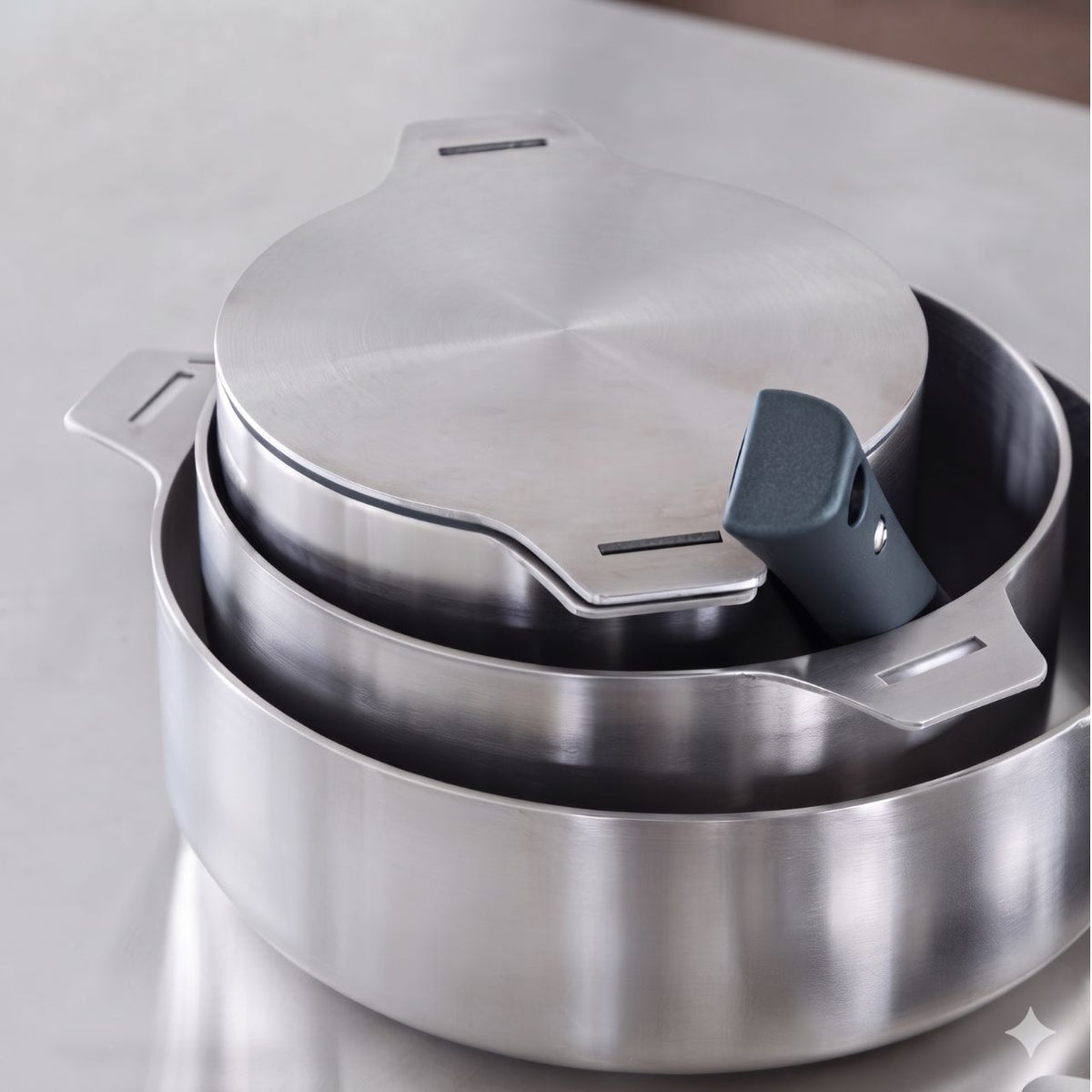 [Conductor] 7-Ply 316Ti Stainless Steel Detachable Cookware Pot