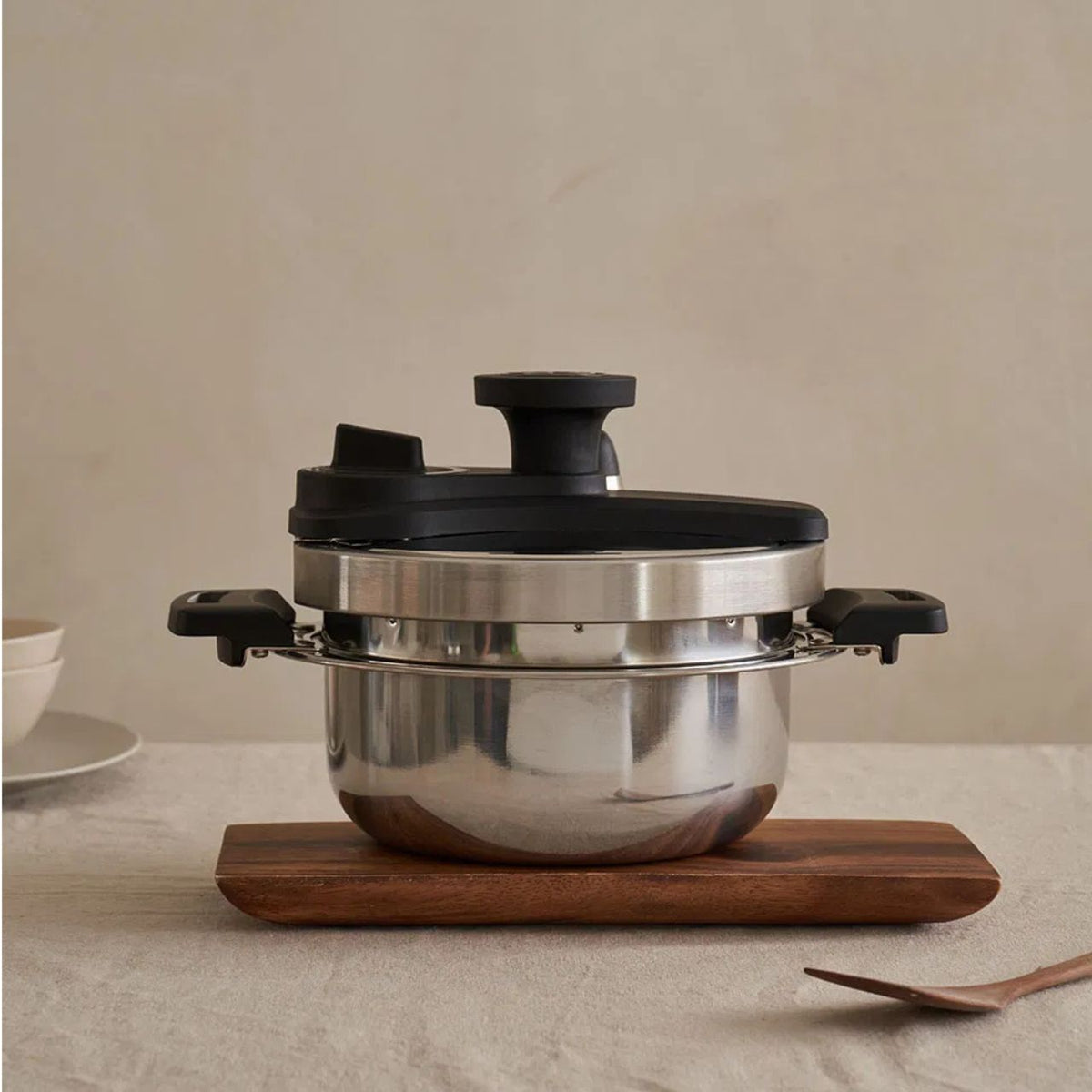 [PoongNyun] PN Korean Style Pressure Rice Pot 5-Piece Set | SUS 304 3-Ply