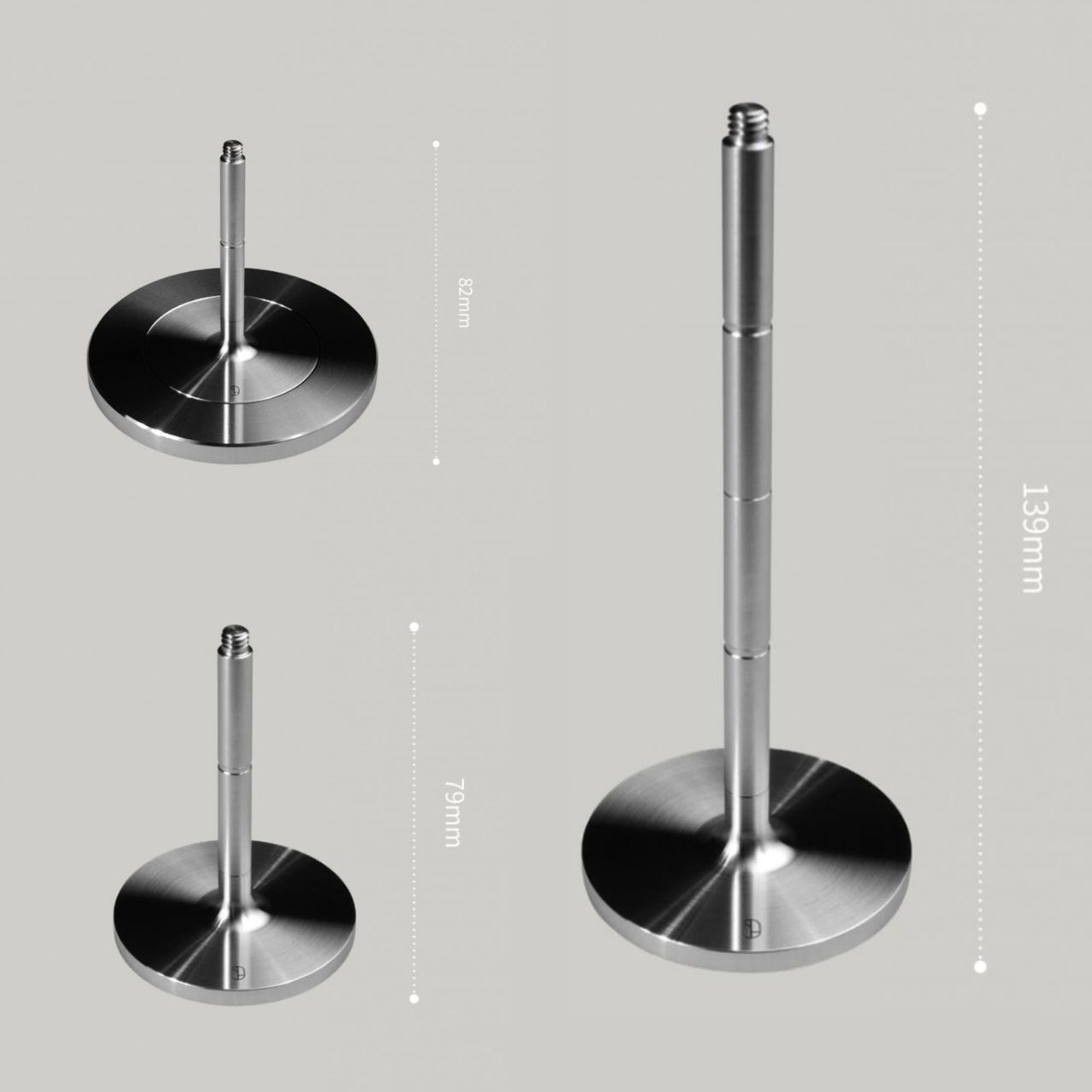 [Kunst Baum] Nessen 110 & Mono  Base Stand for 38explore lantern – Camping Lantern Stand, Height Adjustable