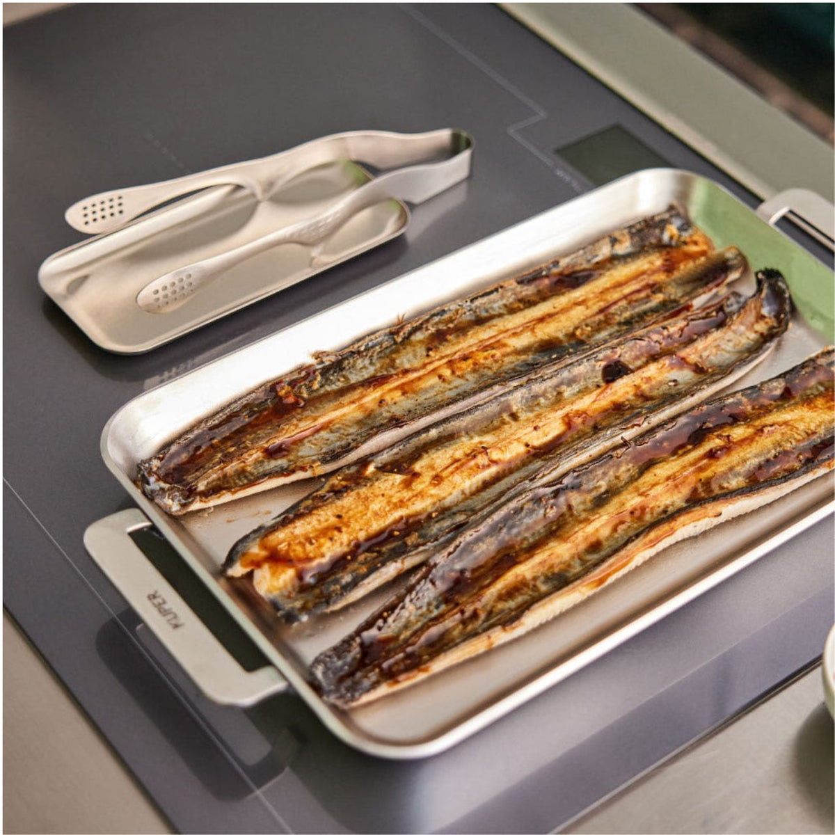 [KUPER]  5-Ply 4T SUS 304 Zero-Polish Rectangular Long Pan