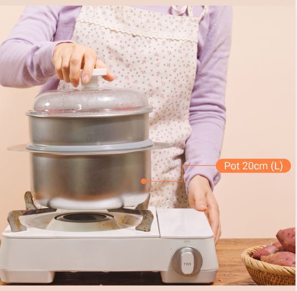 [Silverstar] 316 STS Stainless Pot & Lid Set