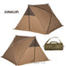 [Jakelah] J.x 2.5 Multipurpose tent with all-weather functions. Outdoor Camping