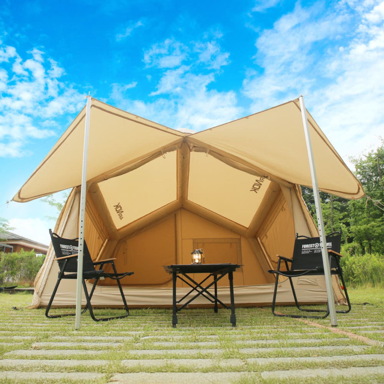 [Airnok] 8.0T Alpha Cube Lightweight Air Tent, Shelter