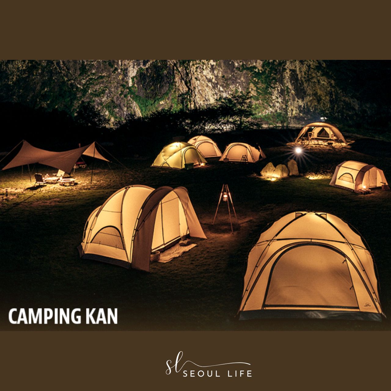 [Campingkan] Regulus Connecting Tent, Connectable Design with other Campingkan tent.
