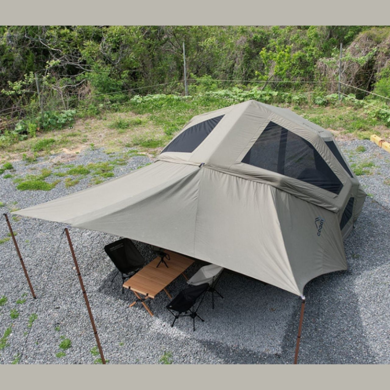 [Coody] Bestona Air Tent, Family Tent with Tarp