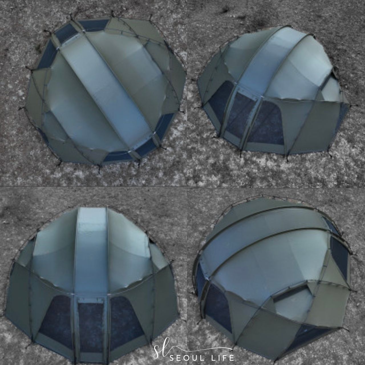 [Tenter] Ortus X Tunnel. Dome Half Tent