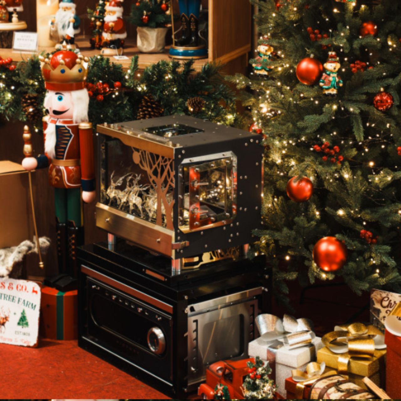 [Victory Camp] Giving Tree Square Camping Wood Stove