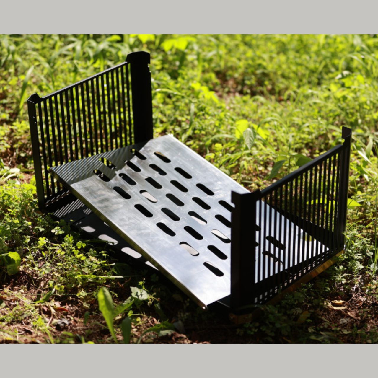 [VictoryCamp] Folding Camping Side Table, Wood Stove Stand