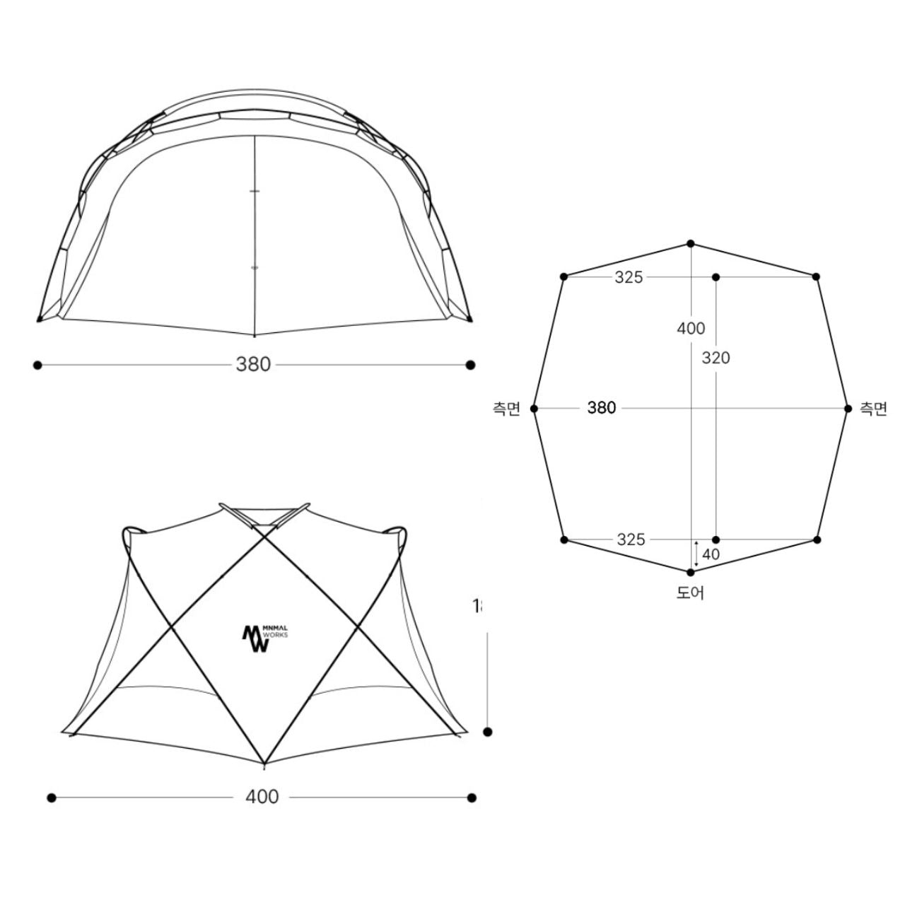 [Minimal Works]*Shelter GHE* 多目的4シーズンシェルター