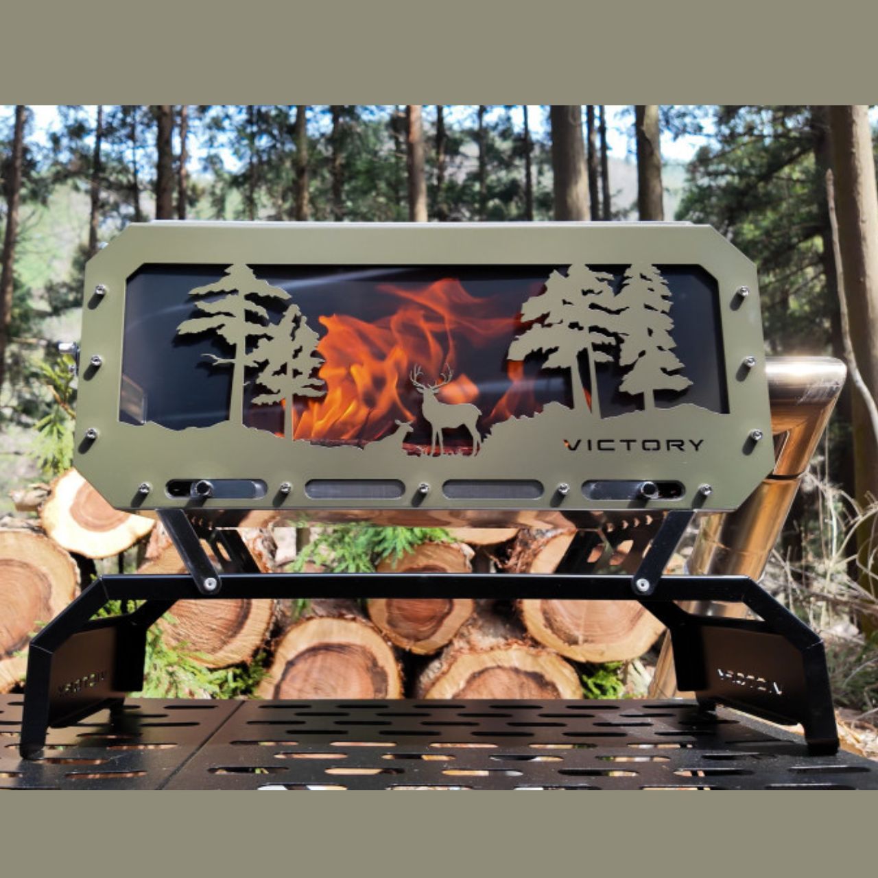 [Victory] Big DD Final Outdoor Camping Wood Stove
