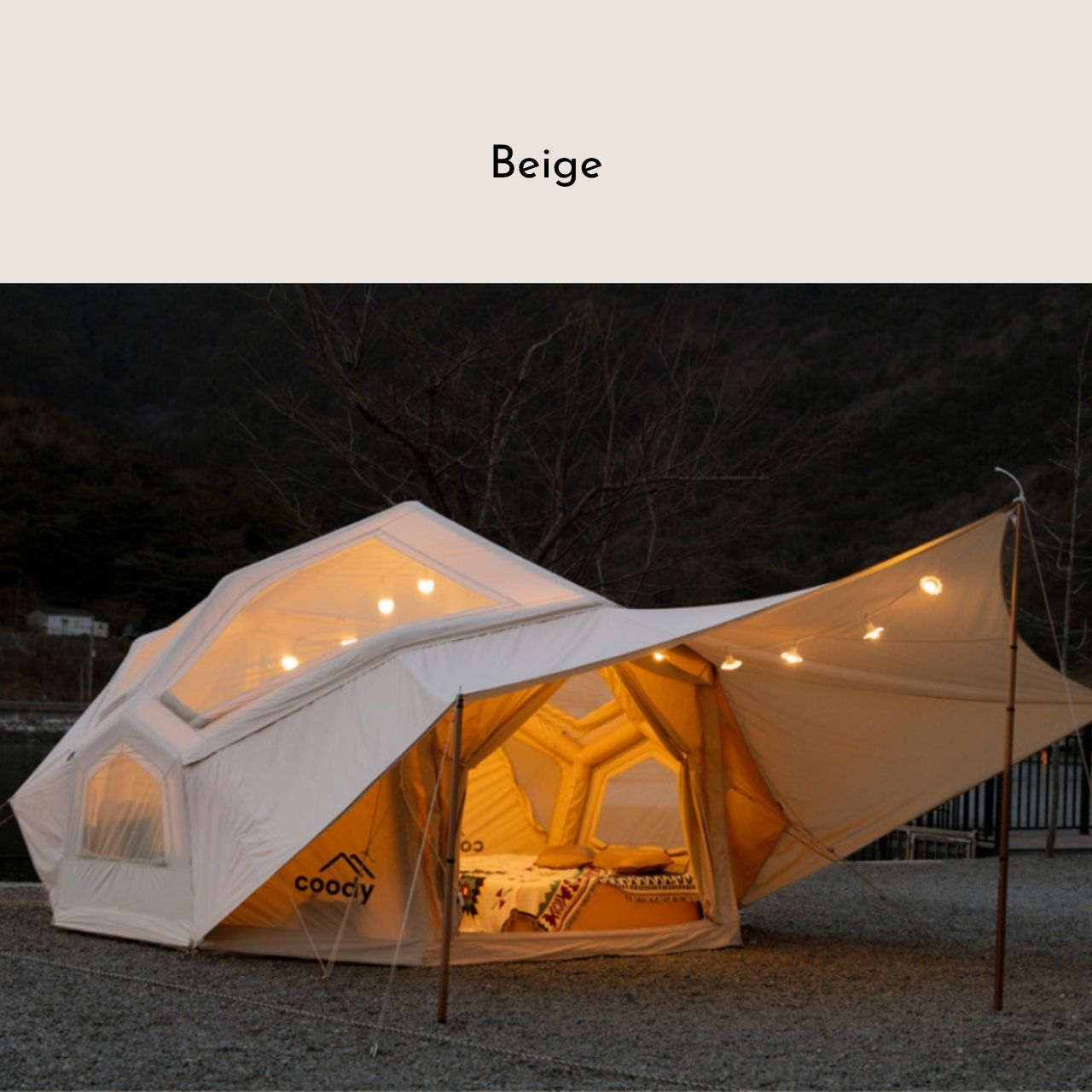 [Coody] Bestona Air Tent, Family Tent with Tarp