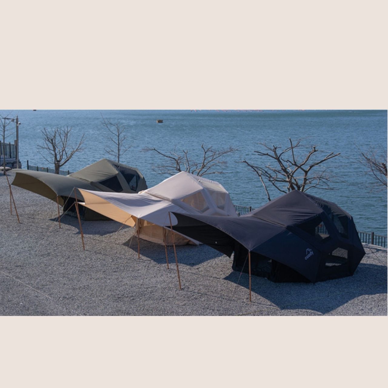 [Coody] Bestona Air Tent, Family Tent with Tarp