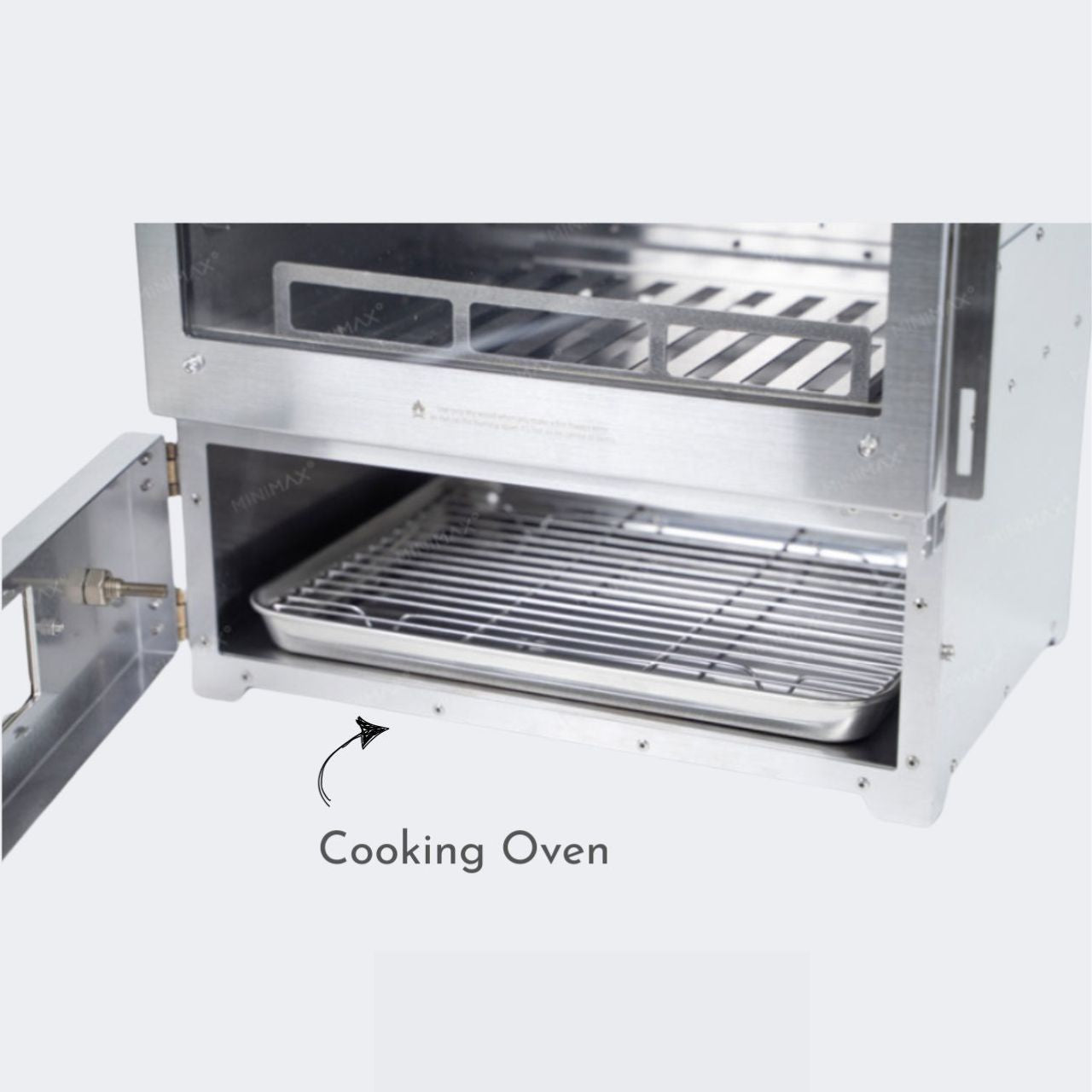 Minimax] MX1 Duel Oven, Two-in-One Camping Wood Burning Stove