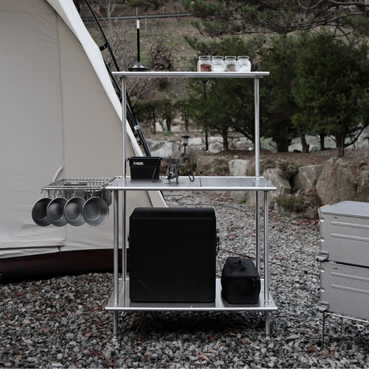 [Comma9] Byron Multi-function IGT Plate Shelf & Hanger