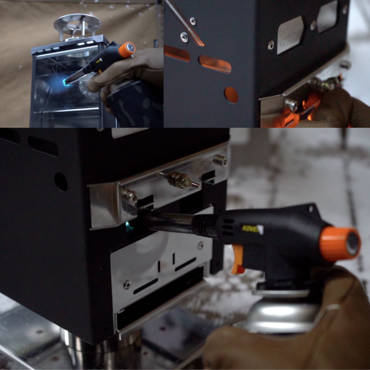 [Victory] Mono Classic Black Pellet Burning Camping Stove