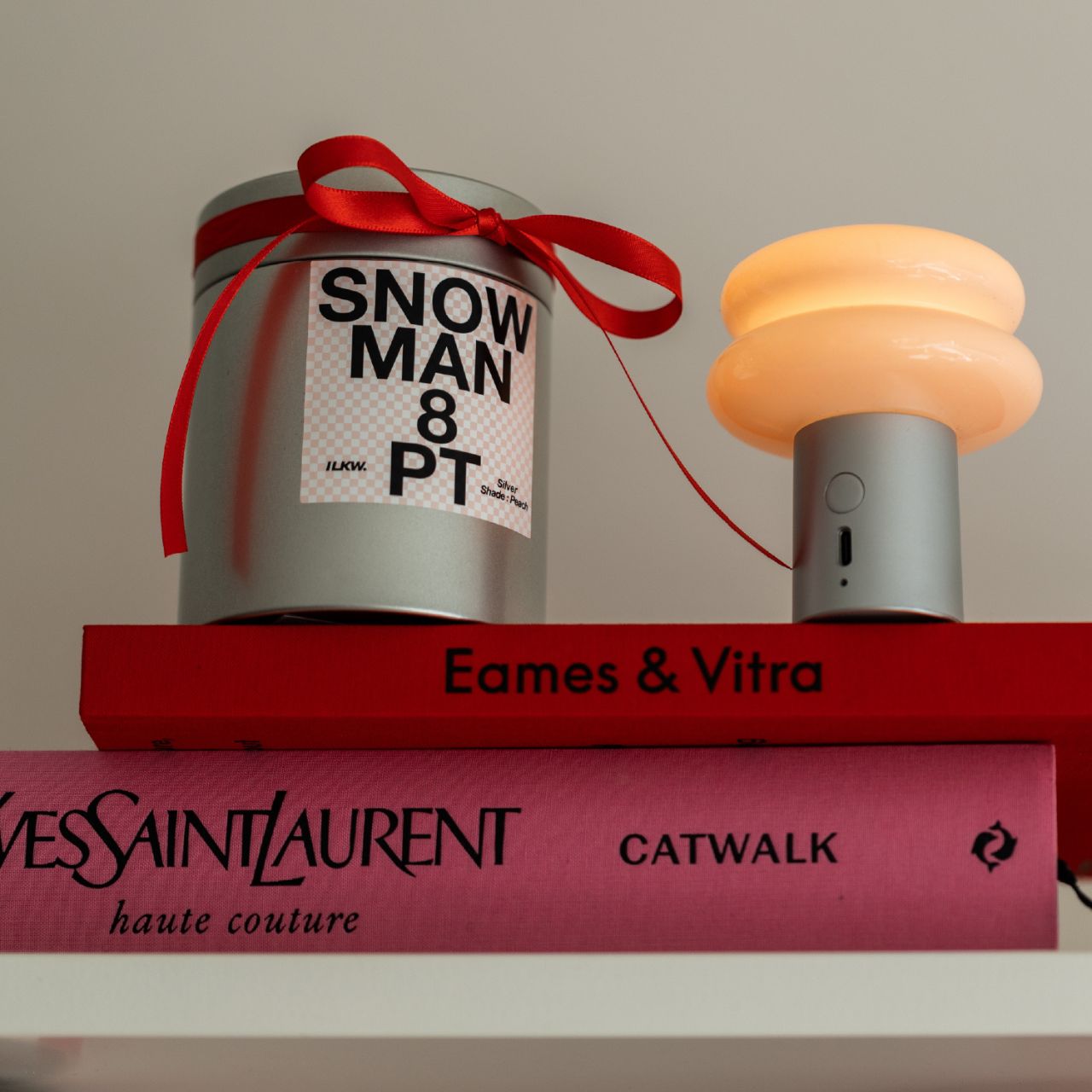 [ILKW] Snowman8 Multi-Use Portable Camping Lamp, Table Light