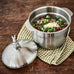 Rabbit Rice Pot & Lid, 5-ply SUS 304, Made in Korea. Outdoor Camping