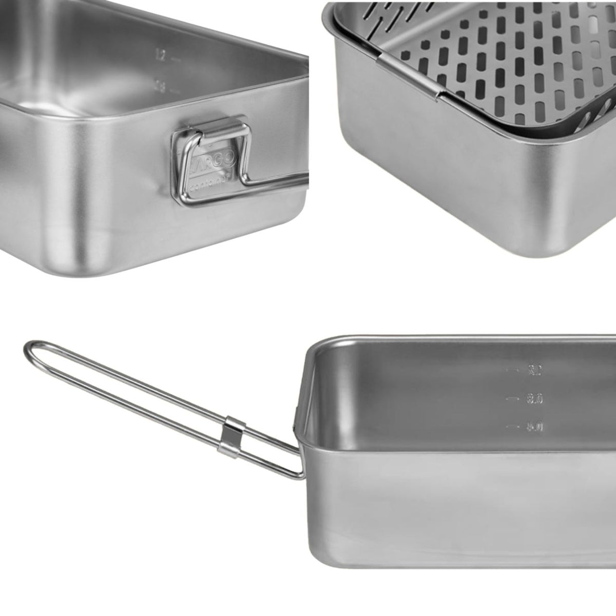 [Cargo Container] All-in-One Outdoor Camping Master Mess Kit Cookware Set
