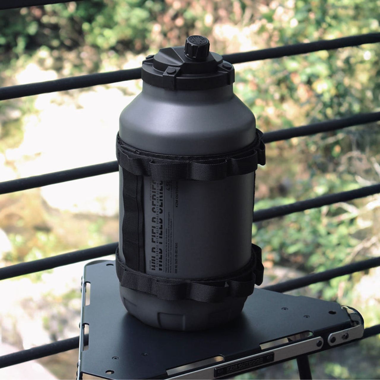 [KZM] Field TX SUS 304 ウォータージャグ 4.5 スタンドポール付き