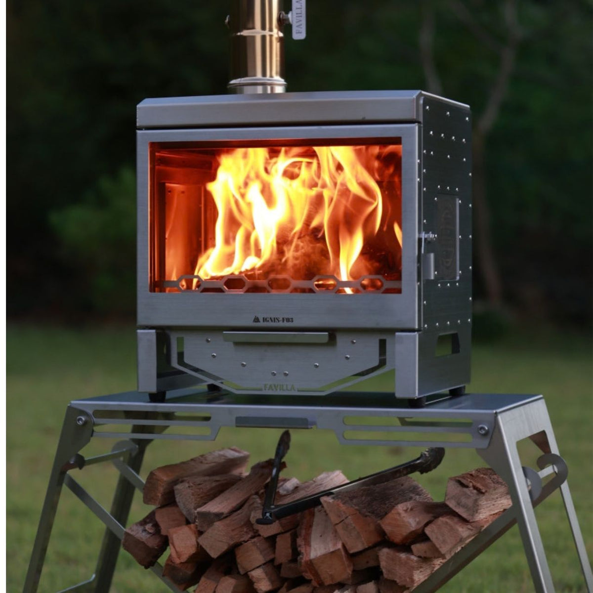 [Favilla] IGNIS-F03 Outdoor Camping Wood Stove
