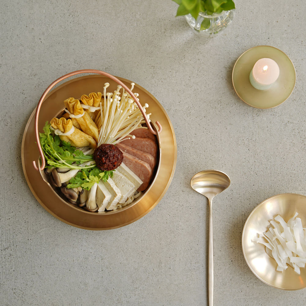 [Notdam] Handle Shabu-Shabu Brass Pot