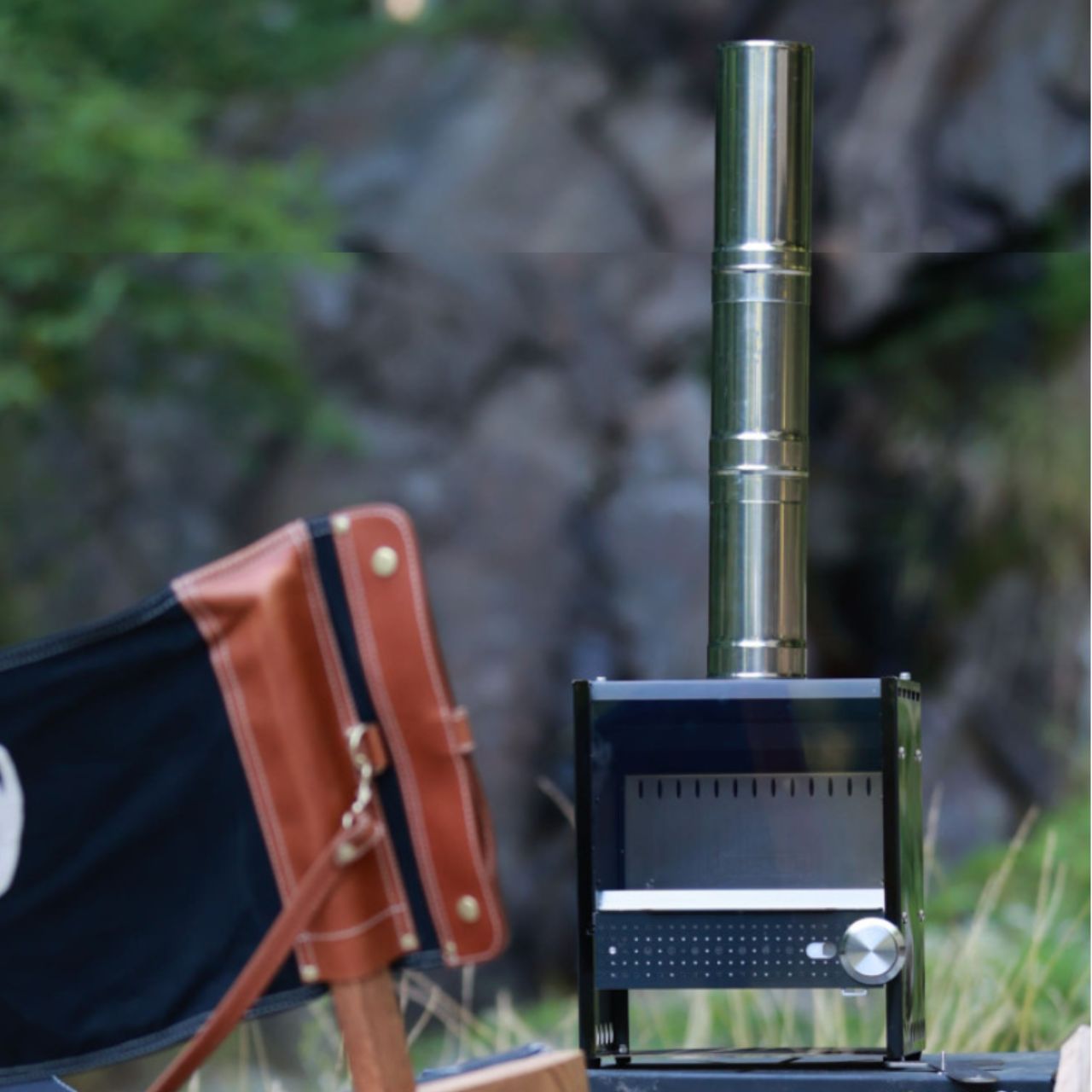 [Victory] Mona Outdoor 2-way Wood Stove w/ cooking space