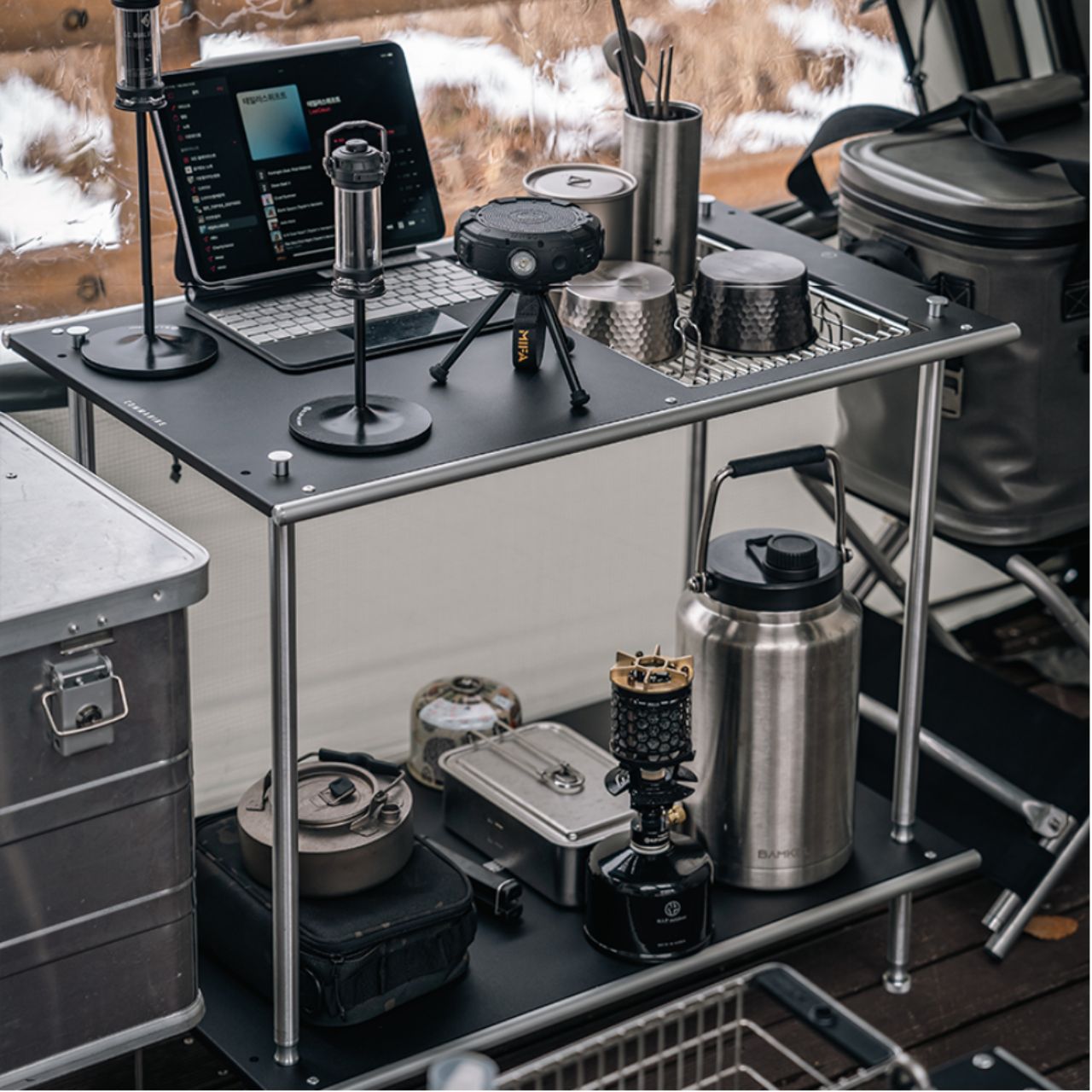 [Comma9] Byron Multi-function IGT Plate Shelf & Hanger