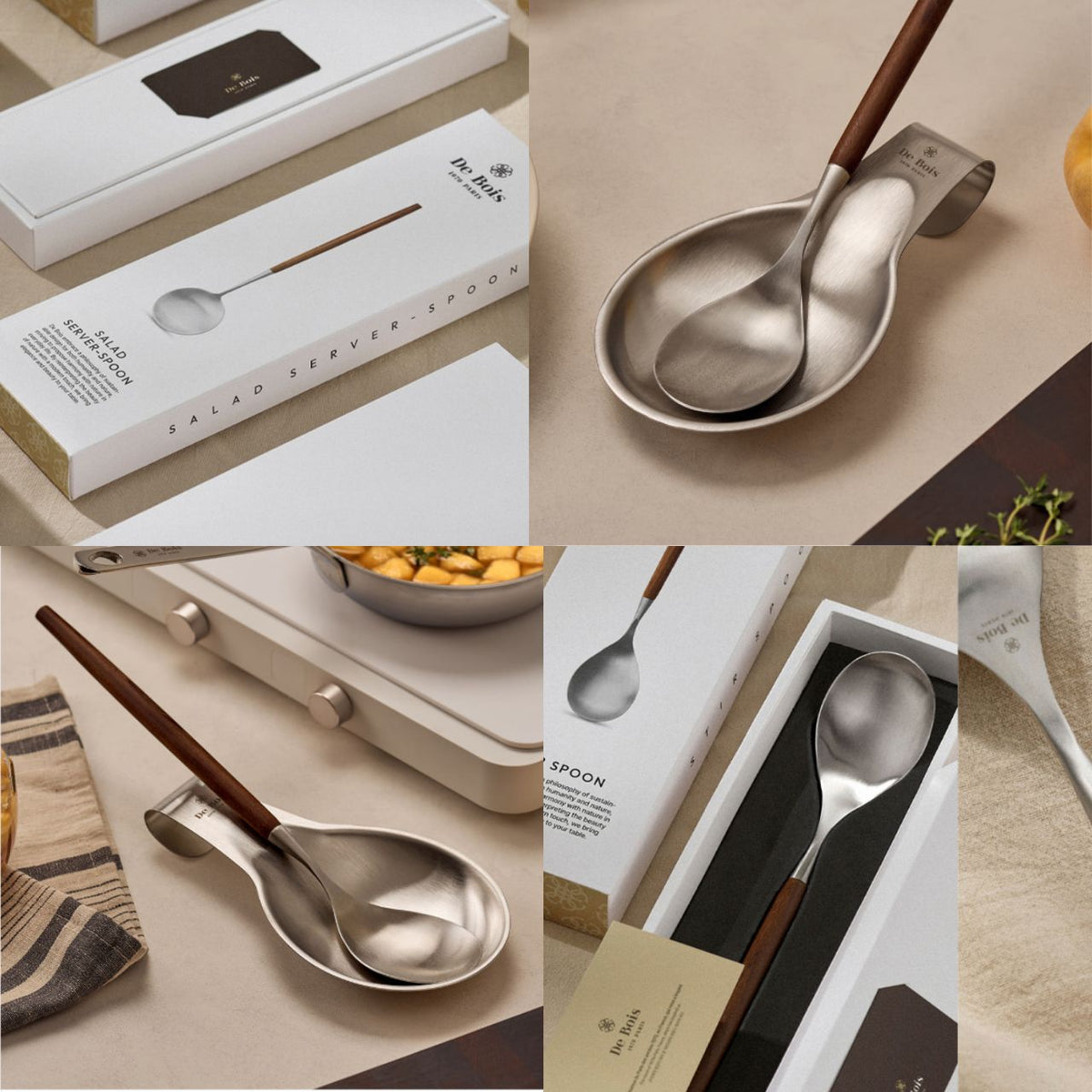 [De Bois] Arbelia Utensils, cutlery, Kitchenware, Full Set