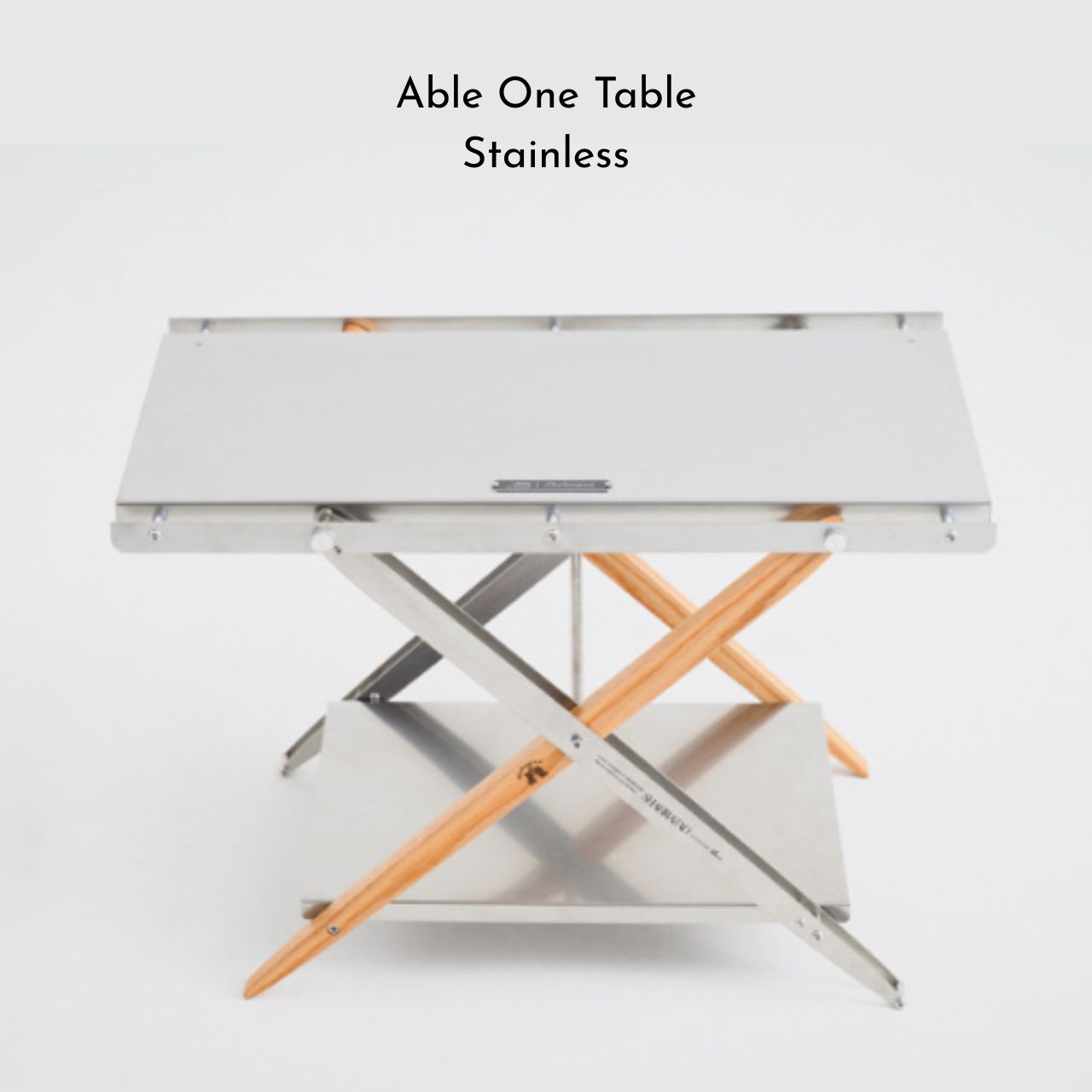 [Shahrazad] Camping Outddor Stainless Handcrafted IGT Folding Table, Made in Korea