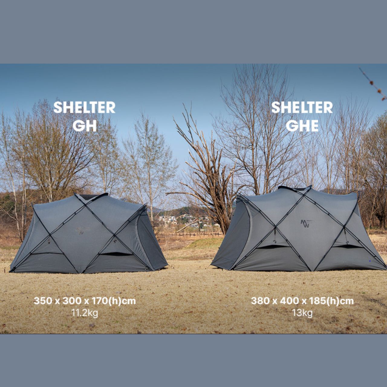 [Minimal Works]*Shelter GHE* 多目的4シーズンシェルター