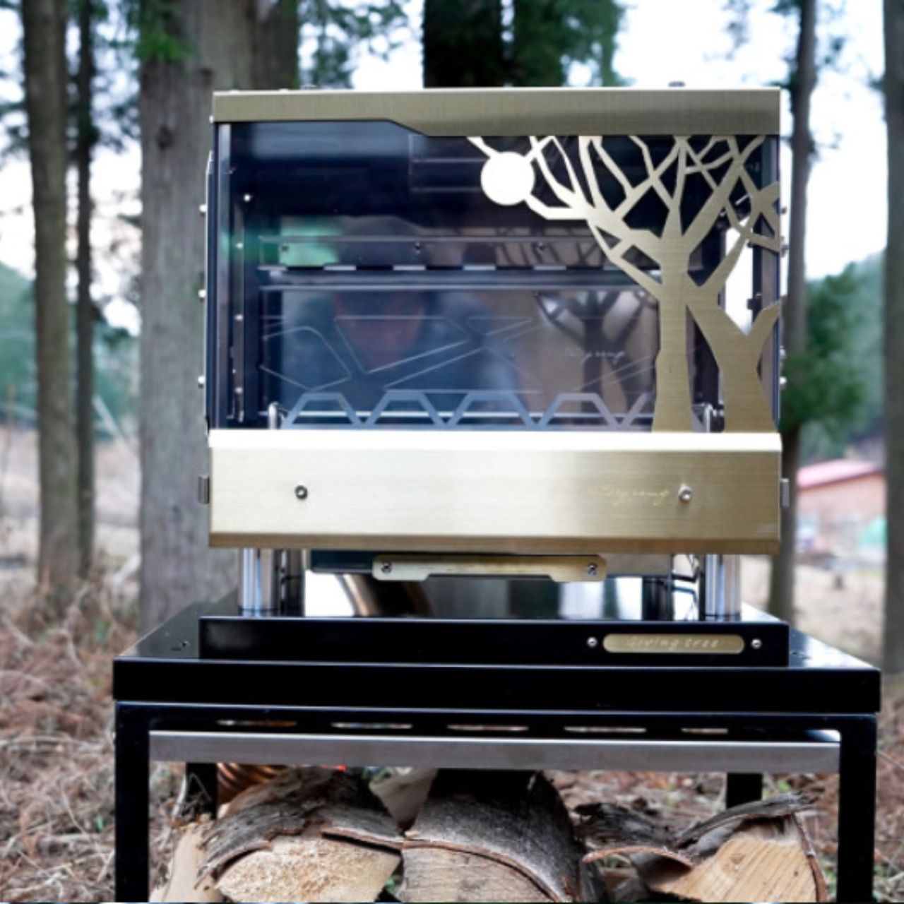 [Victory Camp] Giving Tree Square Camping Wood Stove