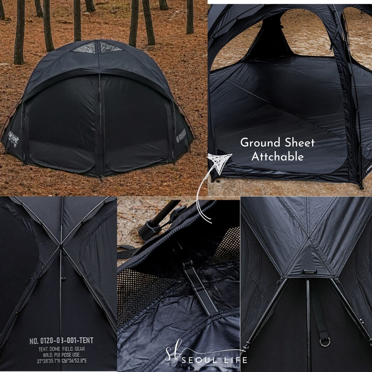 KZM] Nova Dome Tent, All seasons Camping Tent – SeoulLife
