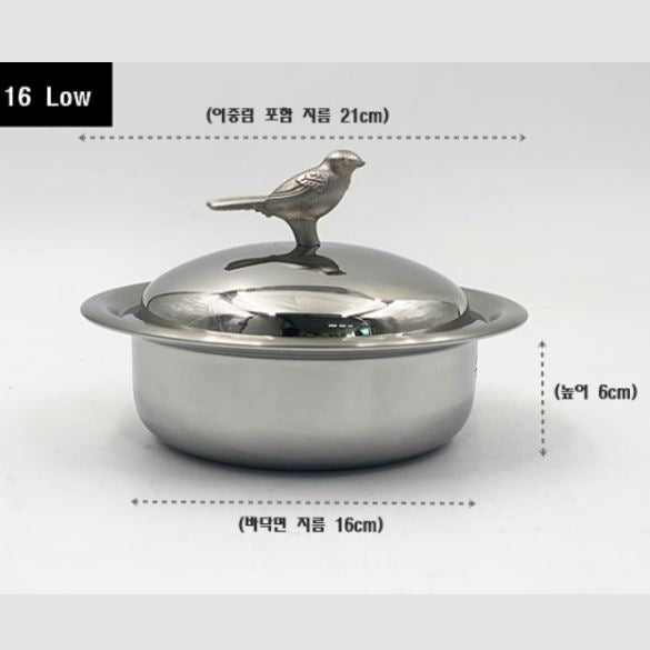 [finnilo] 316ti Stainless 5Ply Gourmet Stew & Rice Pot in 2 Sizes